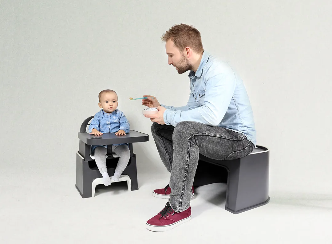 Deryan quuby baby high chair product design
